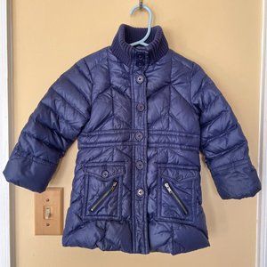 Little Marc Jacobs Blue Little Kids Puffer Jacket Size 2